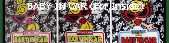 ヒステリックミニ | BABY IN CAR