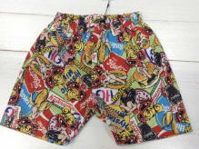 HYS MINI MUNCHEES Total Pattern Pattern-mesh Polyester above the knee length pants