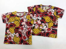 JAM PACKED Total Pattern Short-sleeved T-shirt