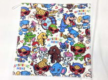 HYS-MINI BAND CLUB Pattern Pile material Hand towel