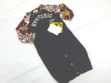 MINI DOLL Pattern Raglan 2way Bodysuits