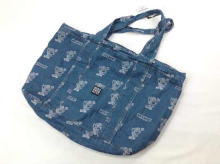 ANGEL MINI Jacquard Denim Mother bag