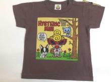 HYSTERIC MINI HOOPS Pattern Short-sleeved T-shirt