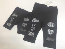 LOGO Pattern Knee-length Leggings