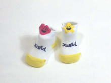 Kirakki & LOGO Pattern Baby Socks