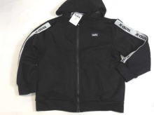 LOGO Pattern Short length Hooded Punch jacket