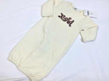 LOGO & Leopard무늬스웨트 셔츠소재 2way