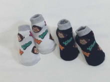 Funny Gorilla & LOGO Pattern Baby Socks