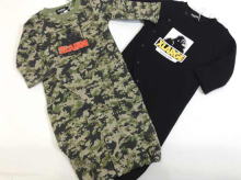 OG Gorilla & LOGO Pattern Sweat 2way Bodysuits
