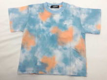 OG Gorilla & LOGO Pattern Unevenly dyed BIG Short-sleeved T-shirt