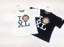 ファニーゴリラ＆ロゴ柄BIG半袖Ｔシャツ