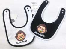 Funny Gorilla & LOGO花纹围兜